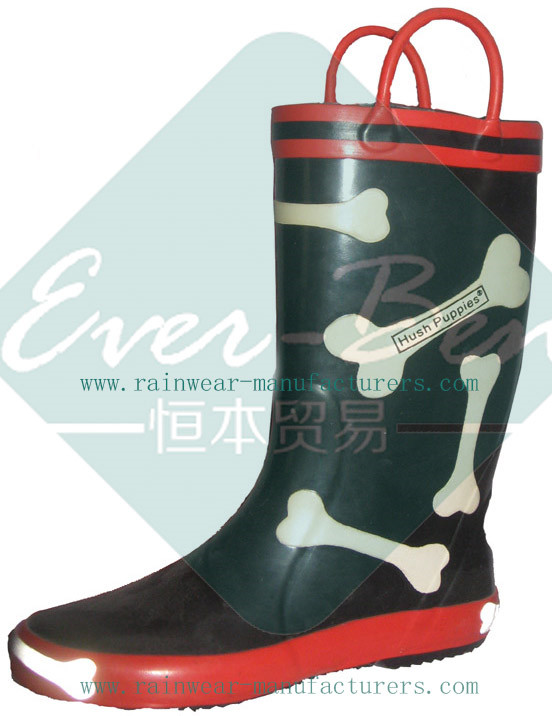 Rubber 004 - Rubber childrens rain boots